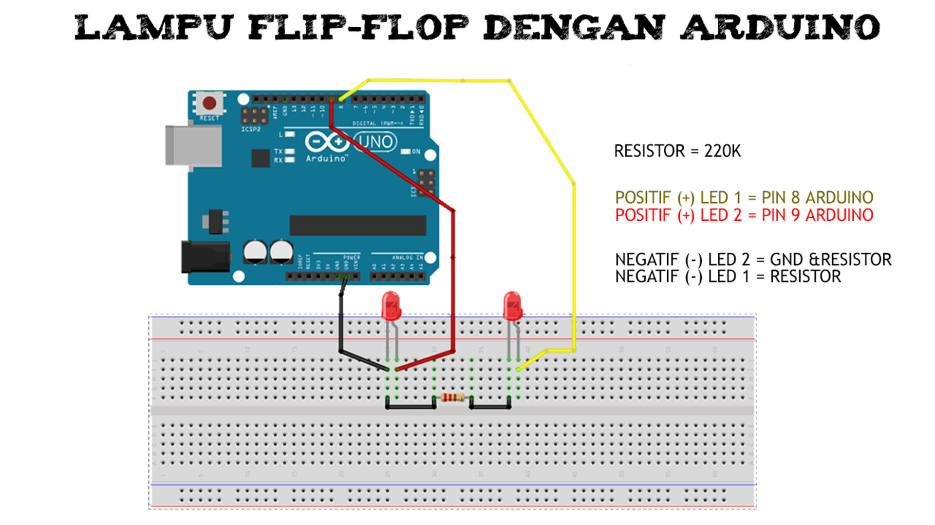 Membuat Rangkaian Flip Flop Dengan Arduino Dan Bluetooth Mr Leong